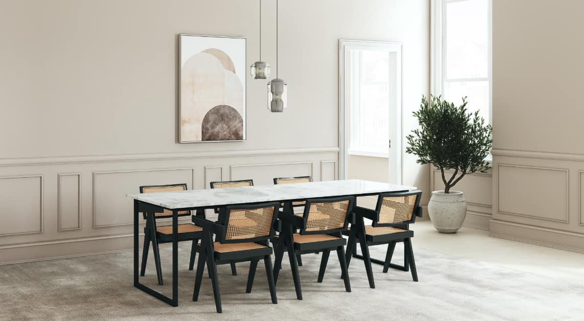 Marble Dining Table in Gold Coast