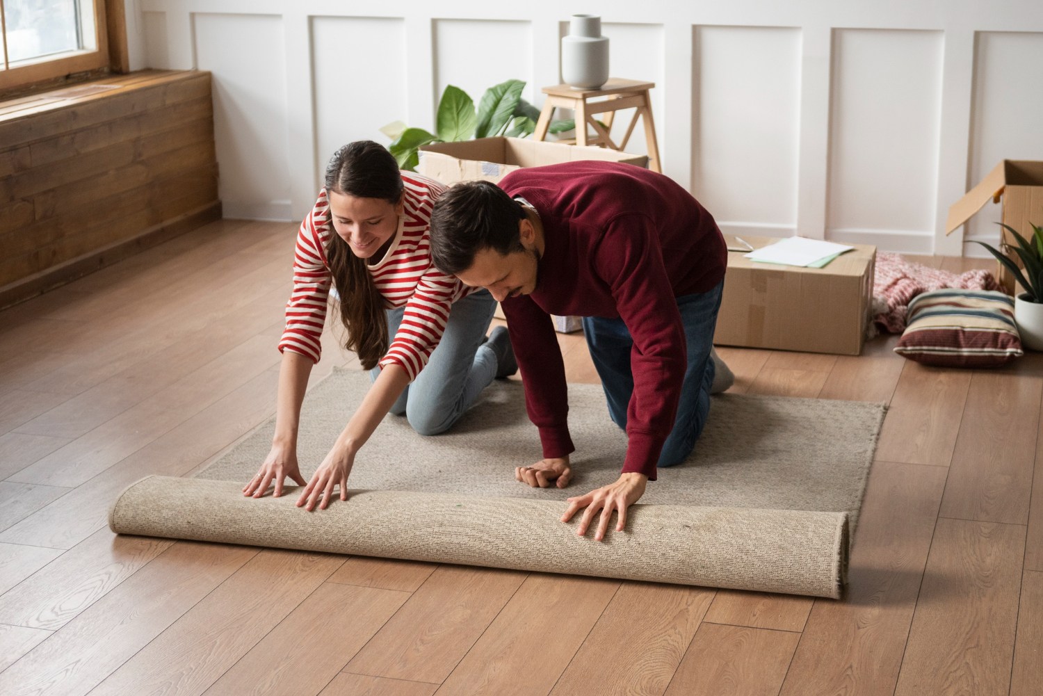 professional carpet installer on the Gold Coast